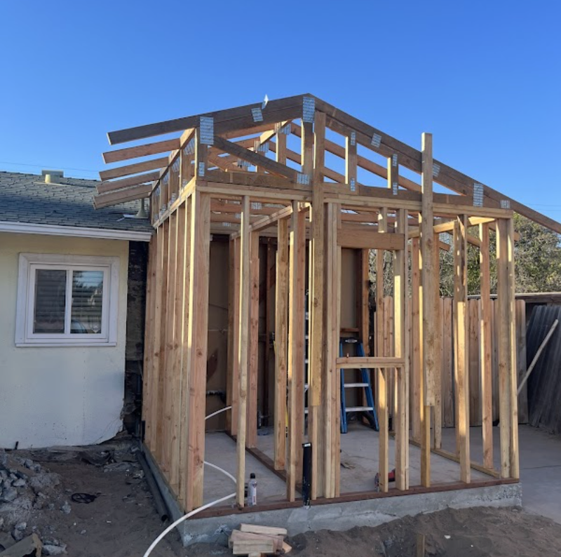 Custom residential construction with concrete foundation by Central Coast contractor San Luis Obispo California